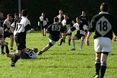 Scariff R.F.C in action.